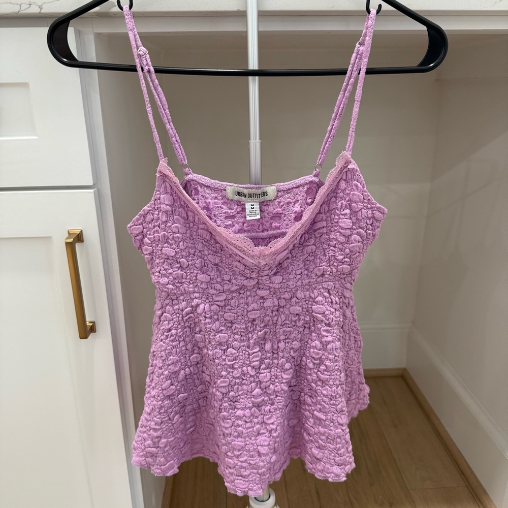 Urban Outfitters Purple Lace Top